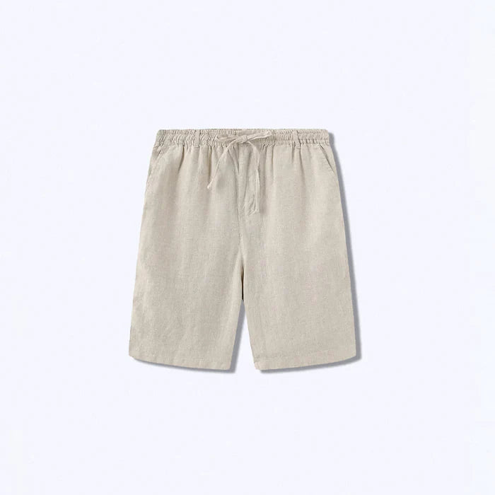 premium linen shorts