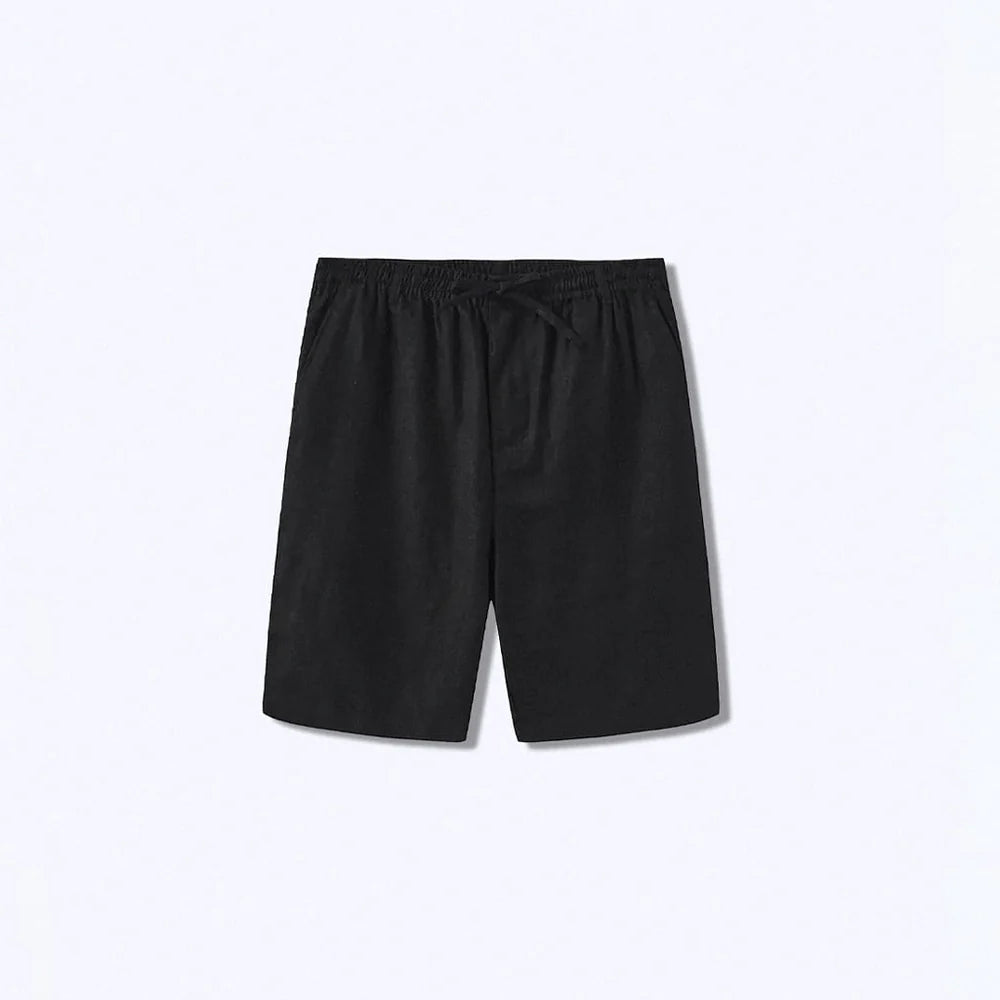 premium linen shorts