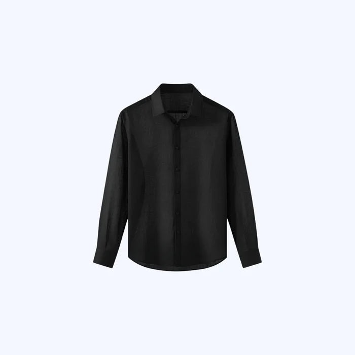 Linen long sleeve shirt