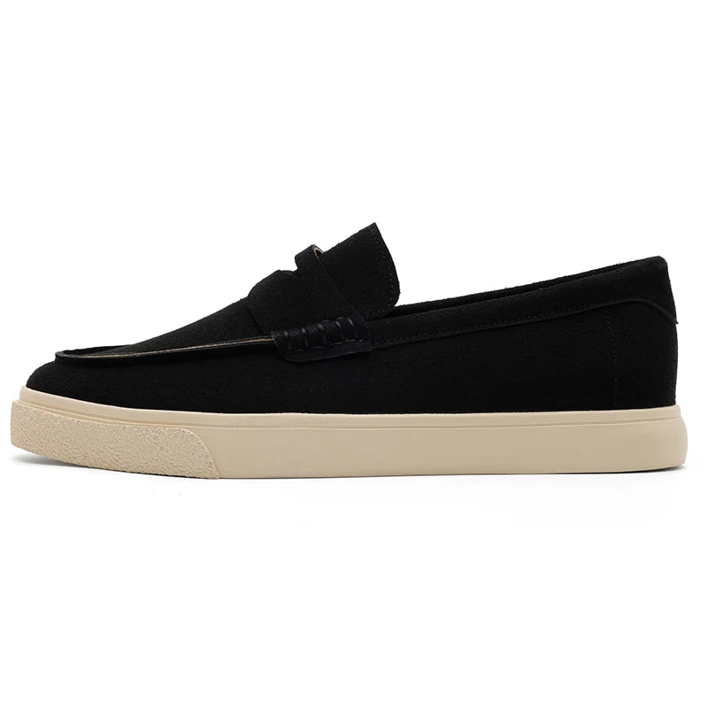 suede moccasins