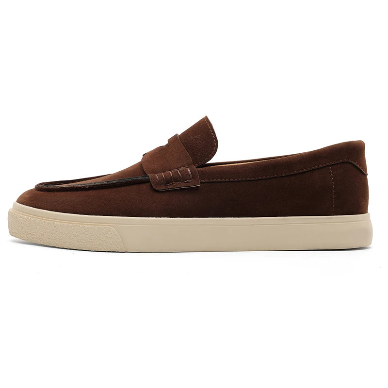suede moccasins